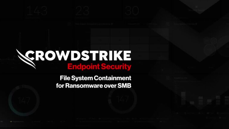 Stop Remote Ransomware Attacks with Falcon Endpoint Security