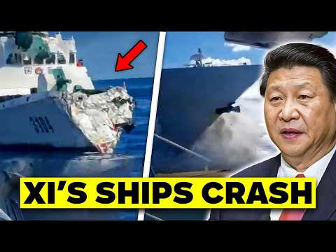 Crisis in China: Massive Military Ship Collision Humilities CCP