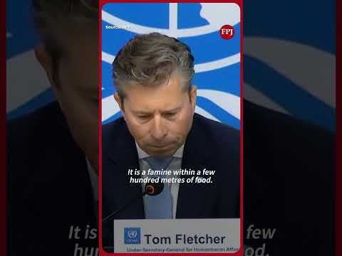 Famine confirmed for first time in Gaza #gaza #israel #gazafamine