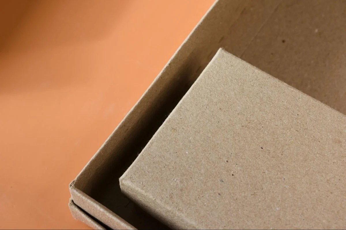 stack of sustainable boxes nested inside one another