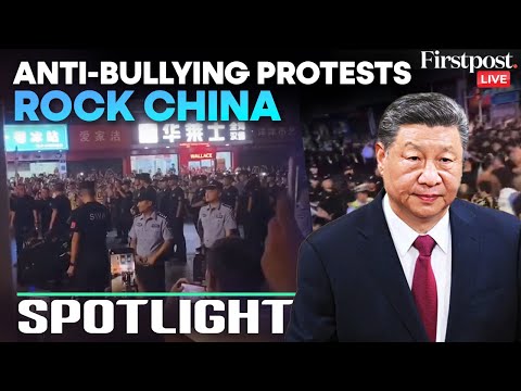 LIVE: Teen's Bullying Video Sparks Rare Protests in Xi Jinping's China | Firstpost Spotlight | N18G