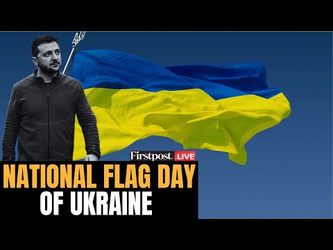 LIVE: Zelensky Attends Ukraine's Flag Day Amid Russia-Ukraine War | N18G