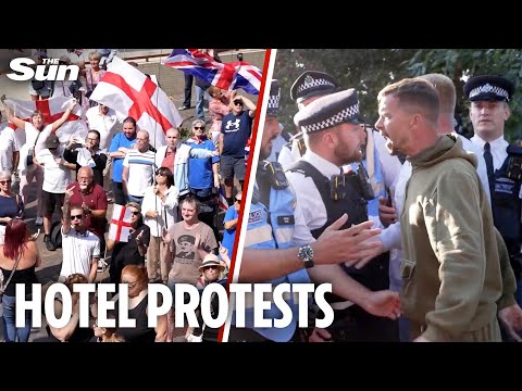 Migrant protests hit hotels after appeal against Epping ruling with dozens more planned