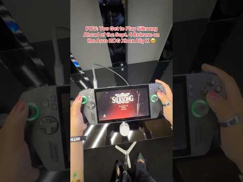 Playing Silksong Ahead of the Sept.4 Release on the Asus Xbox Ally X