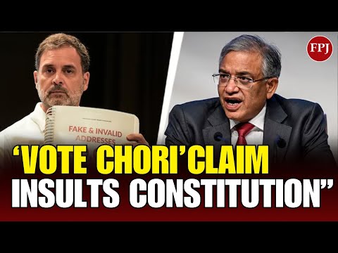 Samvidhan Ka Apmaan? EC Hits Back at Vote Chori Row | CEC Gyanesh Kumar on Opposition Allegations