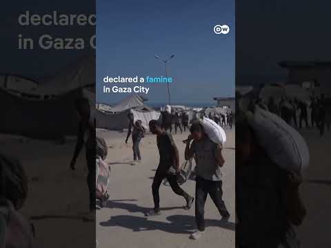 Thousands flee famine-stricken Gaza City | DW News