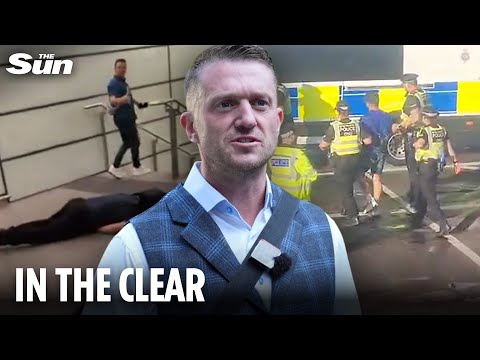 Tommy Robinson will NOT be charged over St Pancras ‘assault’ after man left ‘bleeding’ on floor