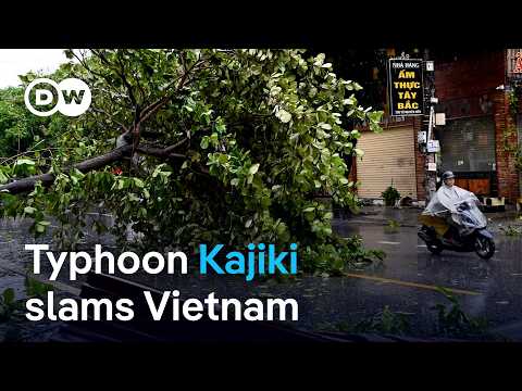 Typhoon Kajiki crosses to Laos after lashing Vietnam | DW News