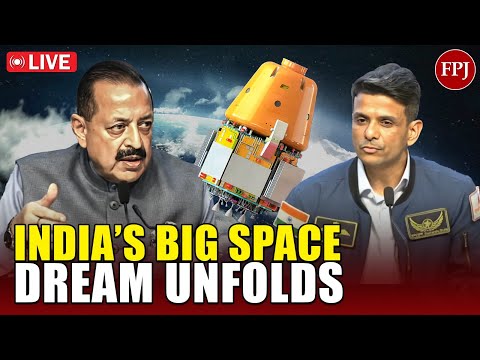 Union Minister Jitendra Singh & Astronaut Shubhanshu Shukla Address Media | Gaganyaan Mission