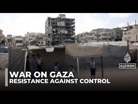 Vowing to stay in Gaza city: Displaced Palestinians condemn Israeli plan