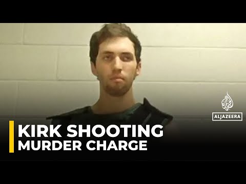 Charlie Kirk shooting: Suspect Tyler Robinson charged with murder