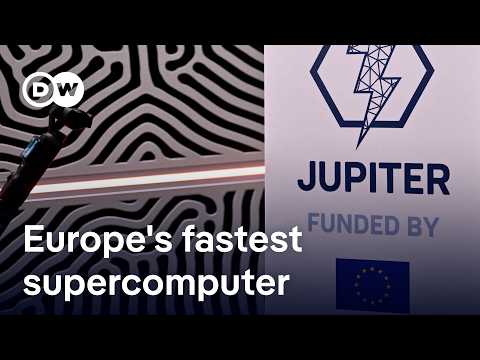 Europe's fastest supercomputer'Jupiter' launches in Germany | DW News