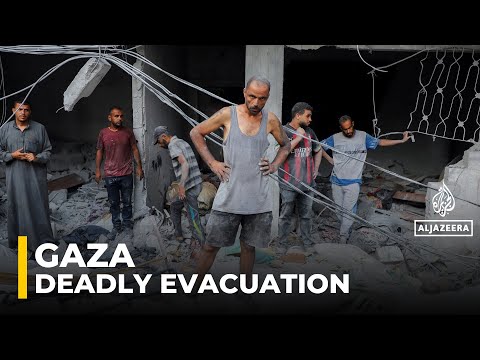 Gaza families flee under Israeli evacuation orders, but face deadly attacks
