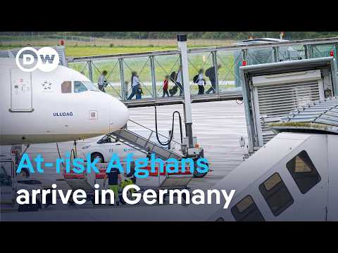 Germany resumes intake program for Afghan refugees | DW News