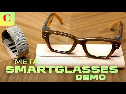 I Wore Meta’s New Glasses and Neural Wristband