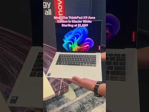 Lenovo Unveils The First White ThinkPad Coming in Oct. 2025