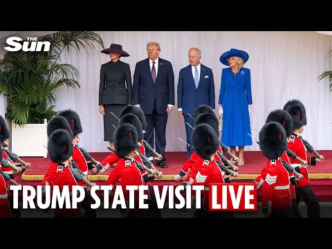 LIVE: President Trump joins the King at Windsor Castle on second day of state visit