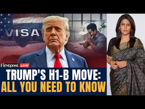LIVE: Trump’s H-1B Visa Spark Panic Among Indian Workers & Big Tech | N18G