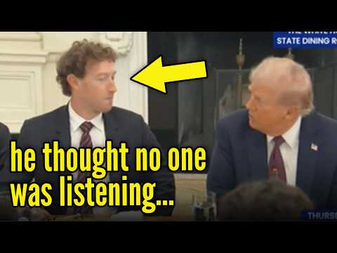 Mark Zuckerberg EXPOSES Trump in SHOCKING HOT MIC Moment