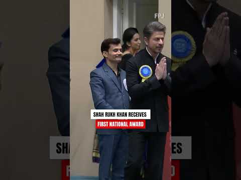 Shah Rukh Khan Wins His First National Award | #ShahRukhKhan #SRK #NationalAwards #RaniMukerji