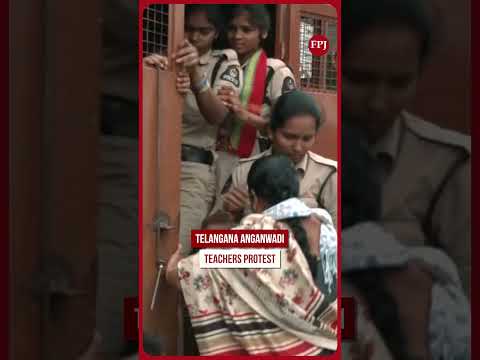 Telangana Anganwadi Teachers Protest: Salary Hike & Pre-Primary Takeover Row