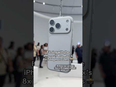 Trying the iPhone 17 Pro Max’s New 8x Telephoto Lens