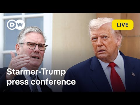 US President Trump and UK Prime Minister Starmer hold joint press conference | DW News