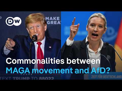 AfD: Trump is a good example for conservative parties in Europe | DW News
