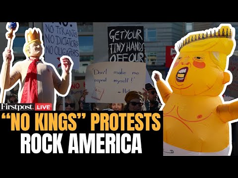 Anti-Trump Protests LIVE: Massive
