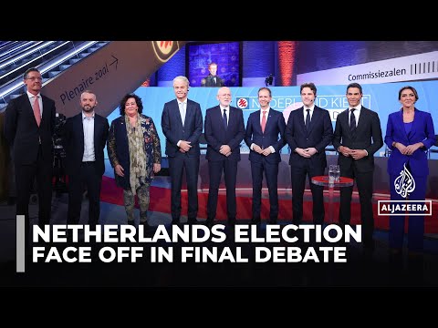 Dutch party leaders face off in final debate as polls set to open