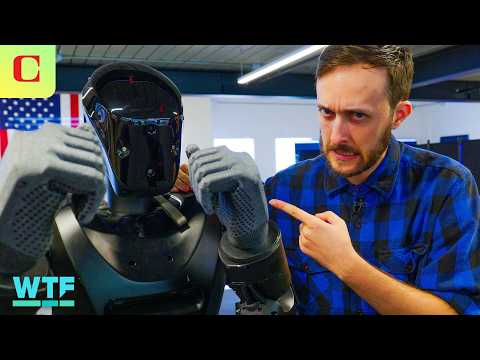 Humanoid Robots Headed to War? Hands-On With Phantom MK1