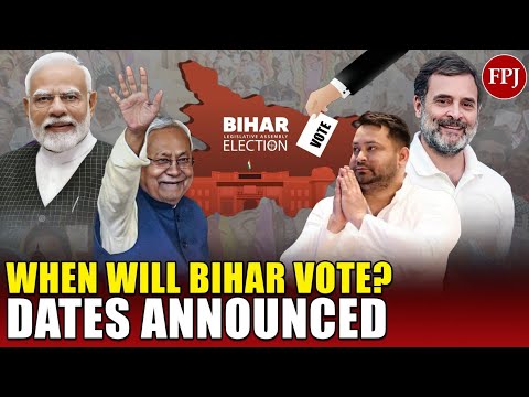 LIVE : Bihar Elections: Election commission announces polling dates, Countdown to Bihar kickstarts