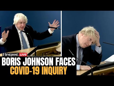 LIVE: Former UK PM Boris Johnson Arrives at COVID-19 Inquiry | UK COVID Outbreak | N18G