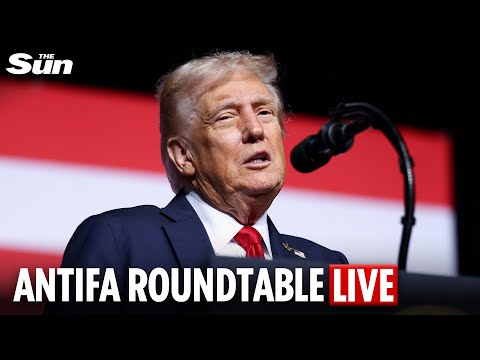 LIVE: Trumps slams “woke dems” during ANTIFA meeting
