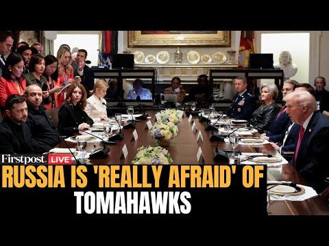 LIVE: Zelensky Says Russia ‘Really Afraid’ of Tomahawks After Meeting With US President Trump | N18G