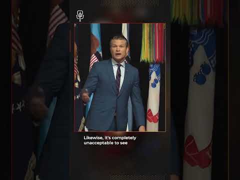 Pete Hegseth ‘fat shames’ military #TheTake #Shorts #Podcast