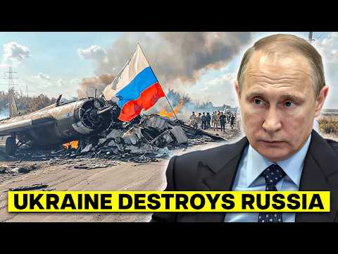 Ukraine's Masterstroke - Russian Crimea Air Base TOTALLY OBLITERATED