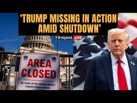 US Government Shutdown LIVE: Jeffries Says Trump ‘MIA’ Amid Crisis, Holds Media Briefing