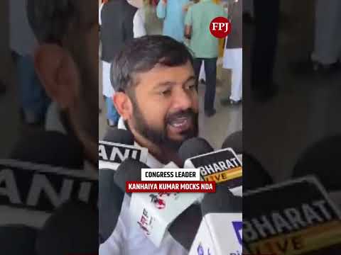 Congress leader Kanhaiya Kumar mocks NDA Amid Bihar Elections