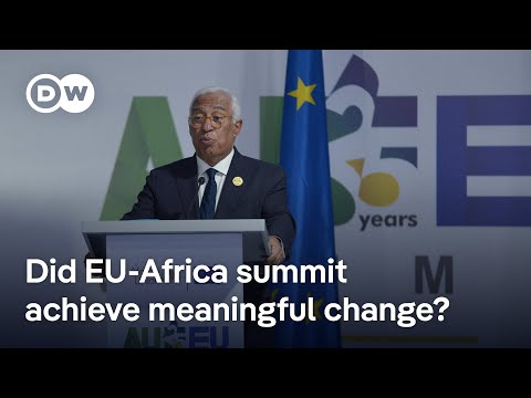 EU-Africa summit overshadowed by US-Russia peace plan for Ukraine | DW News