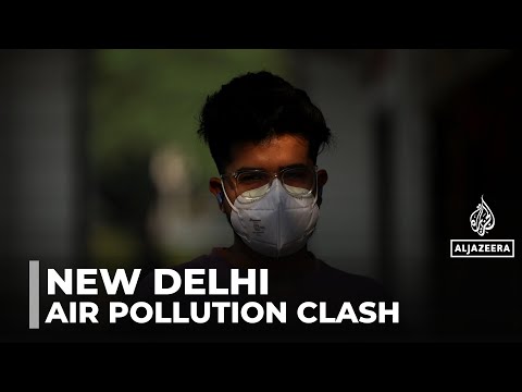 India pollution protests: Police arrest demonstrators in New Delhi