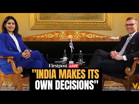 LIVE: Finland's President on Russian Oil, Ukraine War & India's Role | Vantage with Palki Sharma