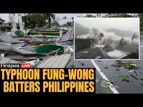 LIVE: Super Typhoon Fung-Wong Hits Philippines, Two Dead, Mass Evacuations Reported | N18G