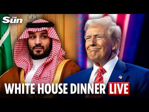 LIVE: Trump hosts Saudi Crown Prince for high-stakes White House dinner