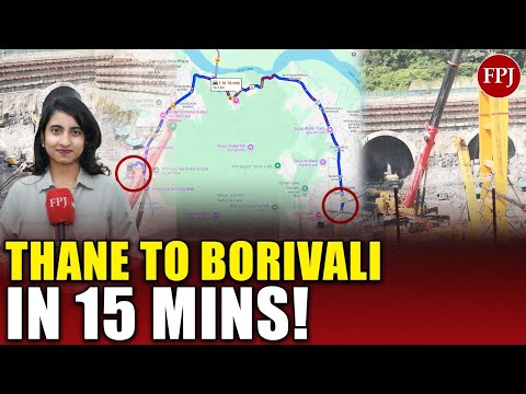 Mumbai's Longest Urban Tunnel to Cut Thane–Borivali Travel time to 15 Minutes!