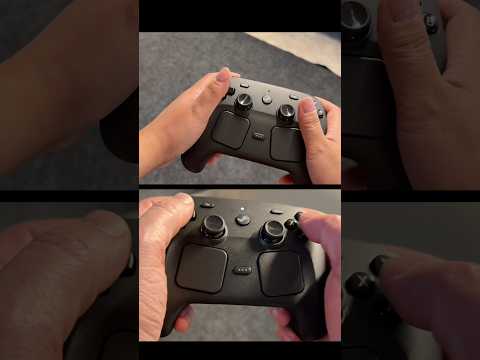 Steam Controller: Hand to Hand Comparison