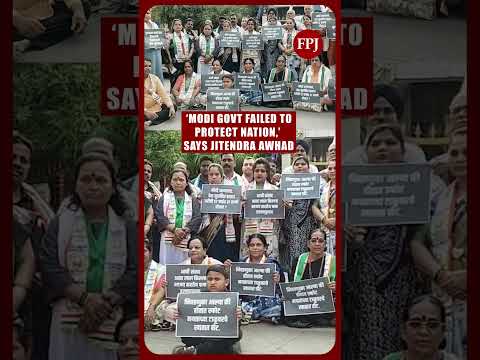 Thane: NCP (SP) Holds Silent Protest After Delhi Blast, Demand Accountability