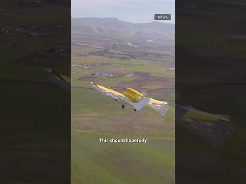 This Air Taxi Can Fly Without a Pilot: An Exclusive Look Inside Wisk's Newest Aircraft