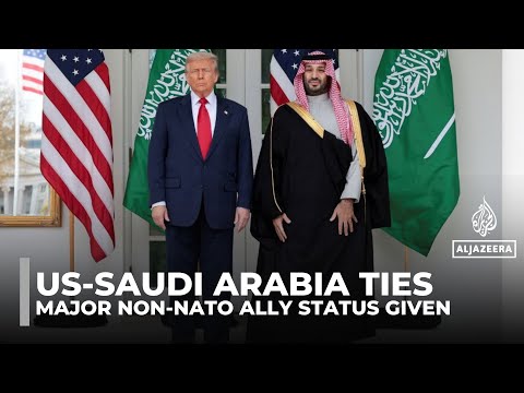 US names Saudi Arabia a major non-NATO ally during Mohammed bin Salman visit