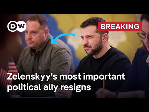 Zelenskyy's chief-of-staff Andrii Yermak resigns | DW News